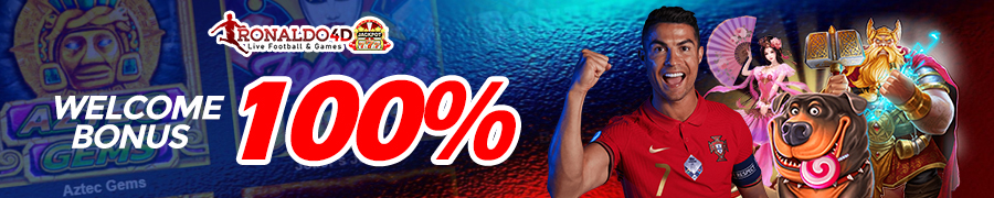 WELCOME BONUS 100% DI RONALDO4D
